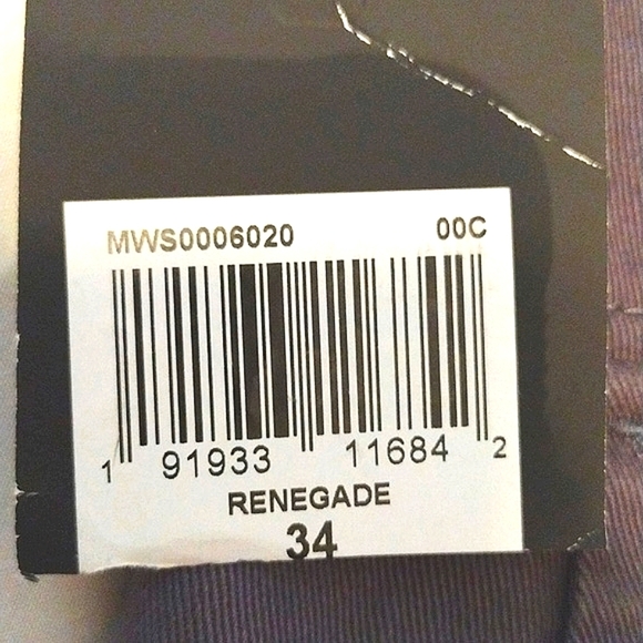 Hurley "Renegade" Relaxed Fit Cargo Shorts, Dark Slate Gray, Size 34… - Picture 5 of 5